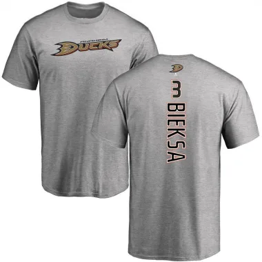 Ash Youth Kevin Bieksa Anaheim Ducks Backer T-Shirt -