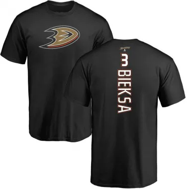 Black Youth Kevin Bieksa Anaheim Ducks Backer T-Shirt -